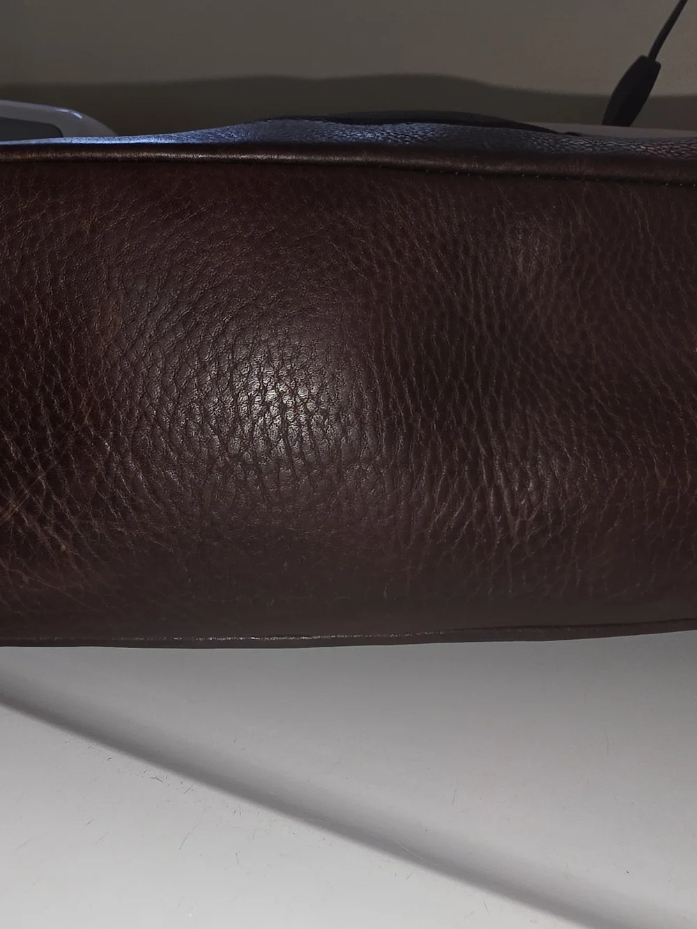 WILL Leather Goods Canvas & Leather Tote Bag w/ Original Travel Pillow